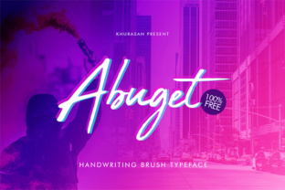 Abuget Free Script: Elevate Your Brand Identity with Elegant Typography