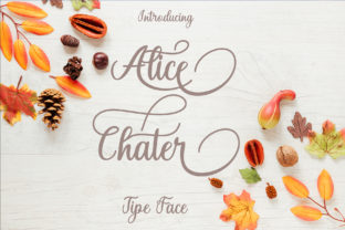 Alice Chater: A Modern Handwritten Font for Digital Branding