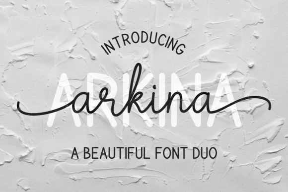 Arkina Duo: A Refined Script and Sans Serif Typeface for Editorial Design