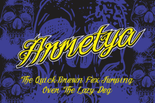 Armetya Typeface: A Bold Script for High-Impact Campaign Design