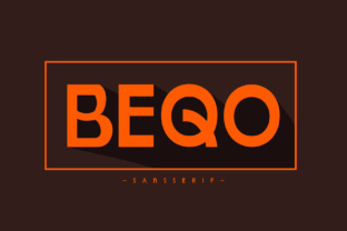 Beqo: The Modern Sans Serif Typeface for Polished Brand Identity