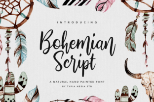 Bohemian Script: A Fresh Handwritten Typeface for Modern Branding