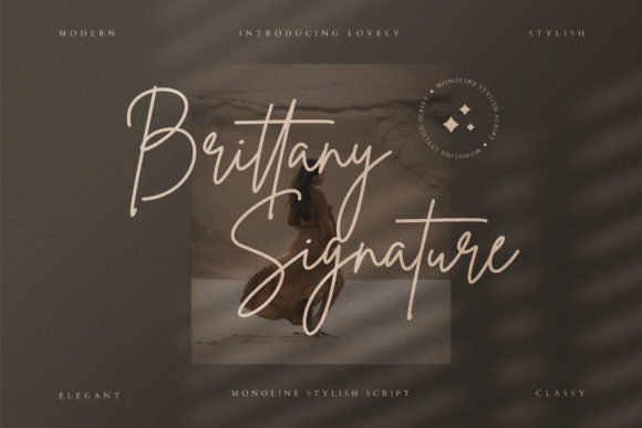 Brittany Signature Script: A Polished Typeface for Brand Identity