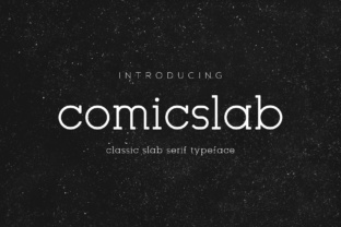 Comic Slab: A Vibrant Slab Serif for Modern Editorial Design