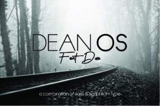 Dean Os Duo: A Modern Sans and Script Typeface for Editorial Design