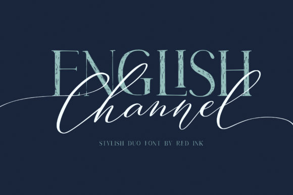 English Channel Duo Typeface: Elevate Your Handmade Brand