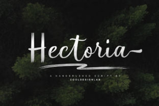 Hectoria Script: The Handwritten Typeface for Artisan Brands