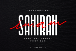 Imam Sahirah: A Modern Serif and Script Font for Handmade Brands
