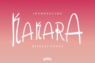 Kakara: The Handwritten Display Font for Scroll-Stopping Visuals