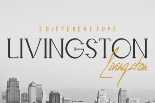 Livingston Typeface: Elevating Editorial Design with a Versatile Font Trio