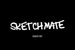 Sketchmate: The Creative Display Font for Handmade Brand Identity