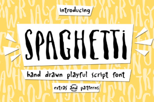 Spaghetti: A Playful Script Font for Dynamic Web Design