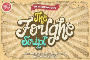 The Foughe Script: A Vintage Display Typeface for Modern Web Design