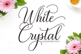 White Crystal Script: Elevating Digital Brand Identity