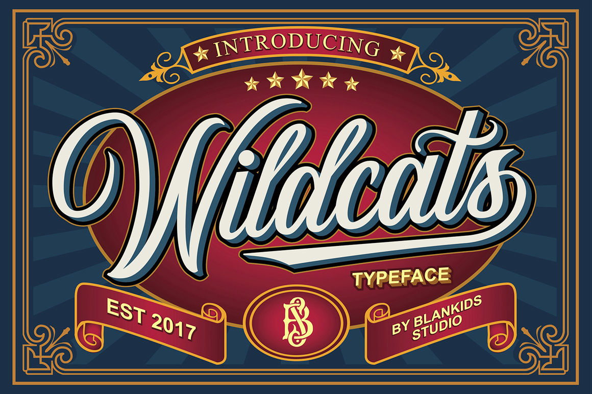 Wildcats Typeface Review: Elevating Small Business Branding with Vintage Charm