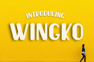 Wingko: The Playful Script Font for Polished Brand Identity